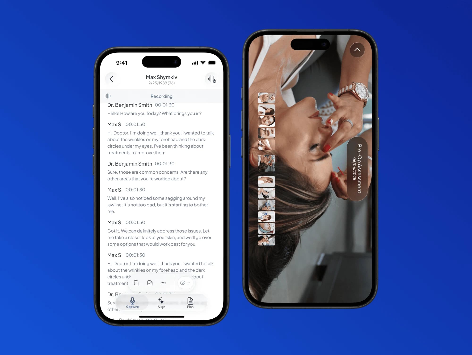 Запис консультації й транскрипт на iOS